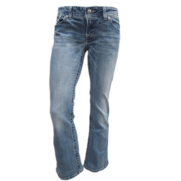 MISS ME Low Rise Denim Jeans, Women's 30 Short - Picture 2 of 9